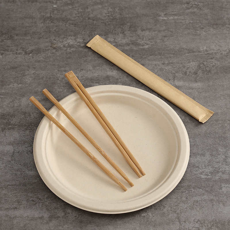Compostable Paper Plate & Bowl Cutlery Set – Sugarcane Pulp BBQ Camping Heavy-Duty