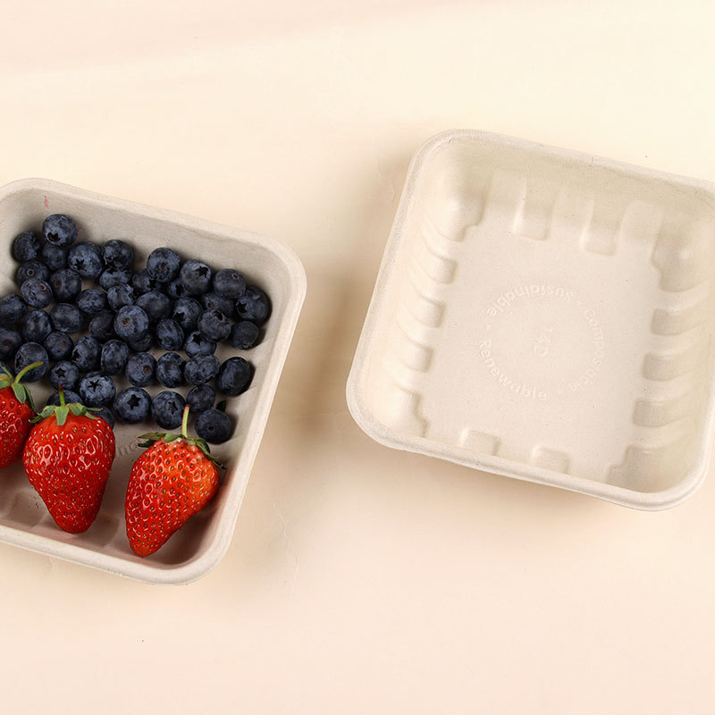 Disposable Fruit & Vegetable Fresh Box – Strawberry Deli Snack Paper Tray