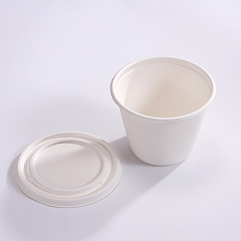 Compostable Sugarcane Pulp Sampling Cup – Sauce Dipping Condiment Tasting Cup