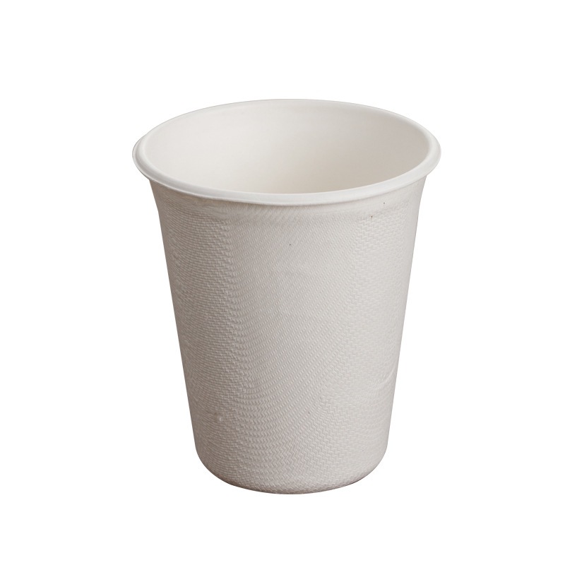 Premium Sugarcane Pulp Paper Cups – Heavy-Duty Disposable Office Tea Coffee Cup
