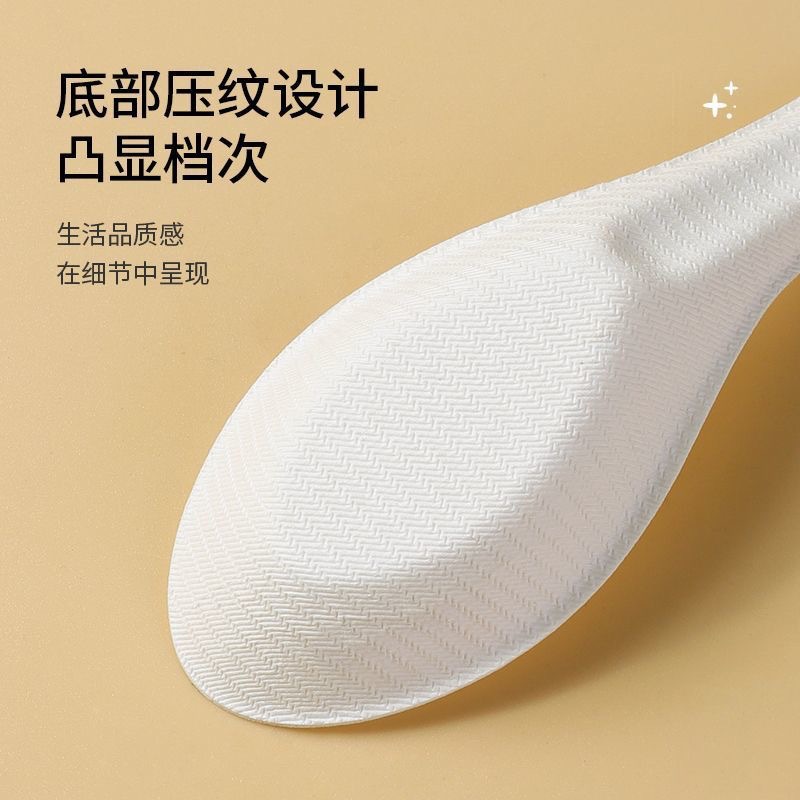 Compostable Pulp Chinese Soup Spoon – Disposable Steak Fork Dessert Spoon Set