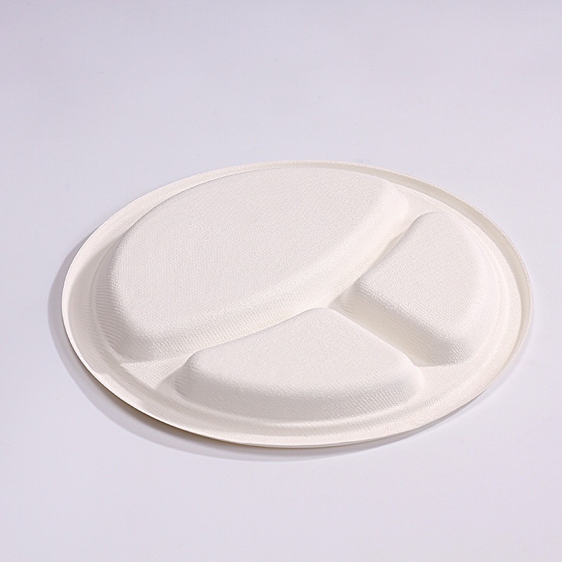 Compostable Round Paper Bowls & Plates – Disposable Cake Kids Art Party Platters