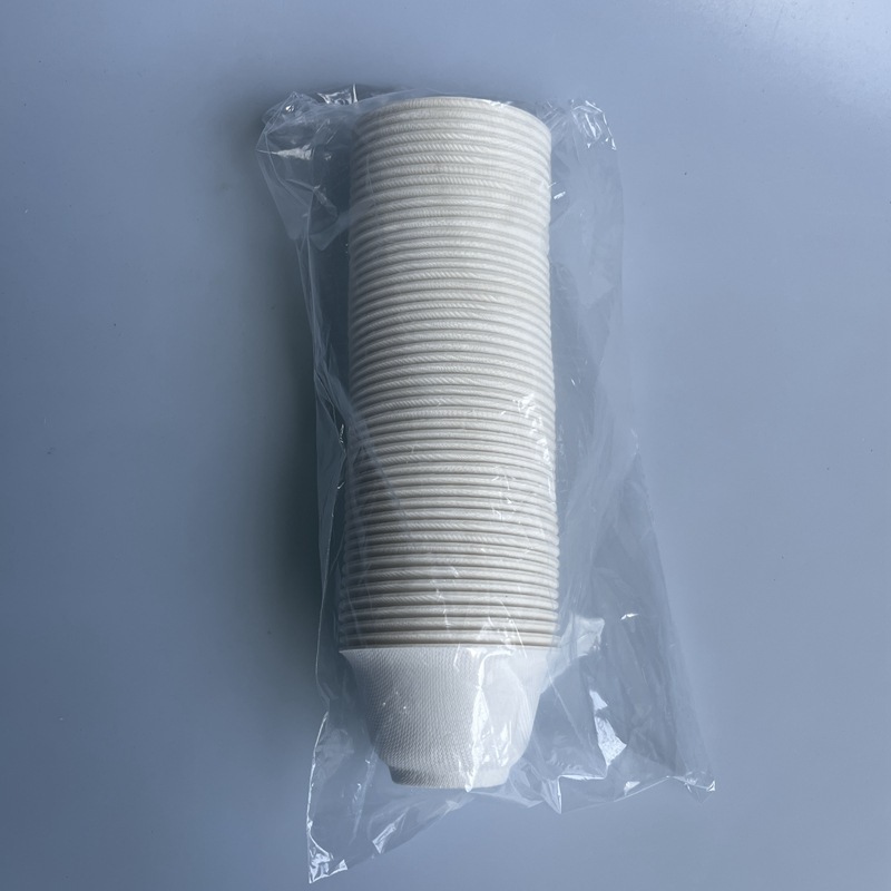 Disposable Sugarcane Pulp Kung Fu Tea Cup – Small Food-Grade Odorless Tasting Cup