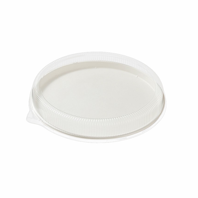 Compostable 12-inch Pizza Tray – Disposable Round Heavy-Duty Paper Platter